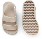 Strandsandaler Bre str. 20 sandy, ftalatfri PVC bakside