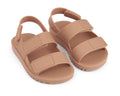 Strandsandaler Joy str. 19 tuscany rose PVC forfra