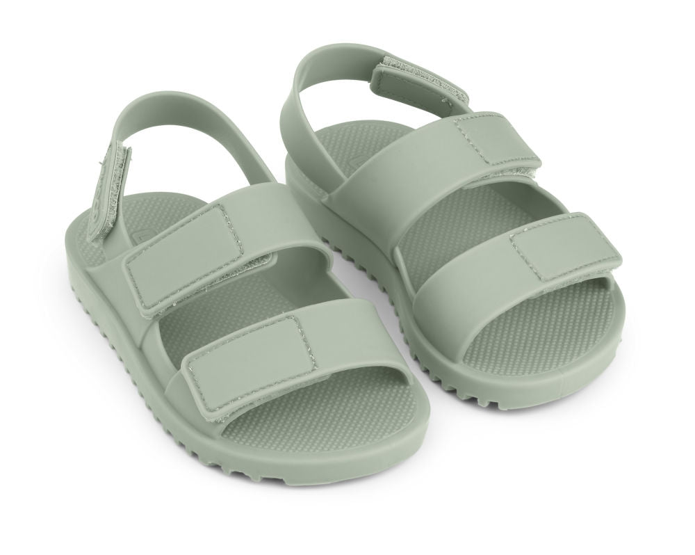 Strandsandaler Joy str. 20 peppermint PVC forfra