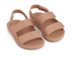 Strandsandaler Joy str 20 tuscany rose PVC forfra