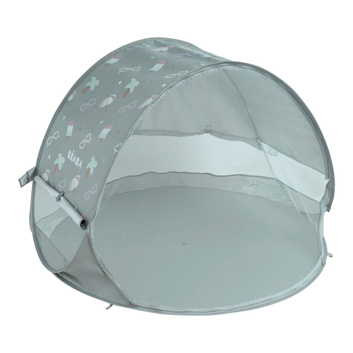 Strandtelt Breezy med UV-beskyttelse 50+ pop-up design bakside