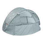 Strandtelt Breezynest med UV-beskyttelse 50+ bakside med ventilasjon