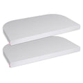 Stretchlaken 2-pack jersey til Original 89 x 50 cm lysegrå forfra