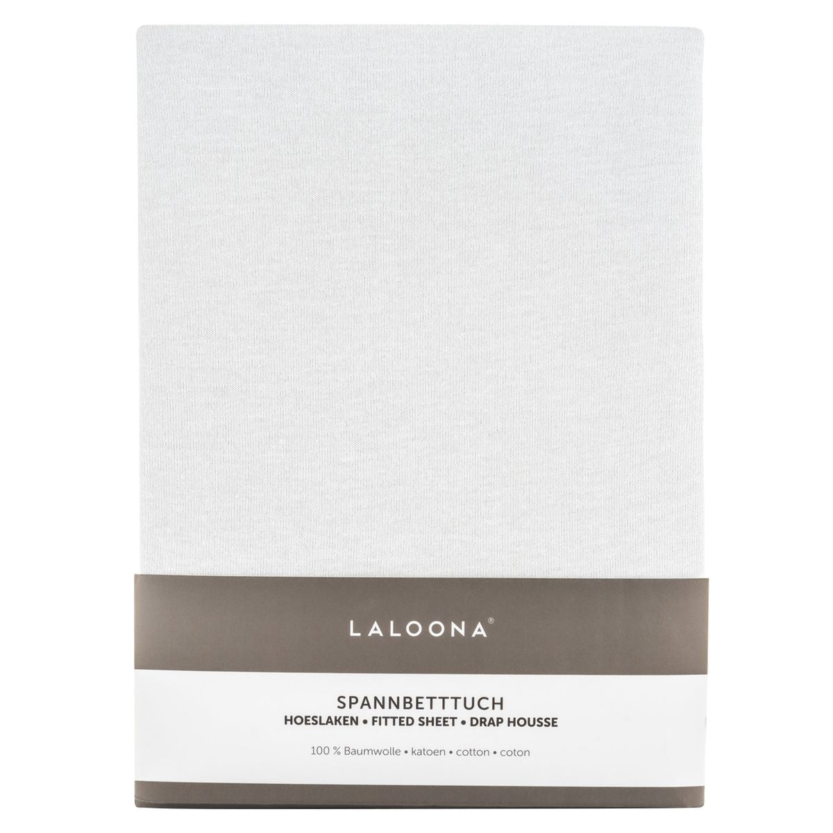 Pakket sett med Stretchlaken 3-pk for små madrasser 40 x 90 cm hvit - LaLoona
