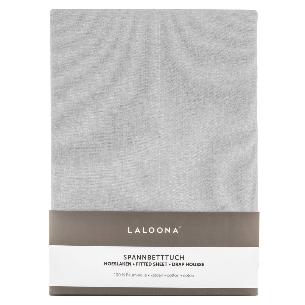 Stretchlaken 3-pk for små madrasser 40 x 90 cm hvit - LaLoona brukt i barneseng