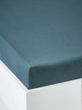 Stretchlaken for barneseng 90x140 cm bomull ensfarget forfra