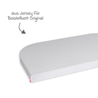 Stretchlaken Deluxe jersey til sideseng 89 x 50 cm Babybay bakside