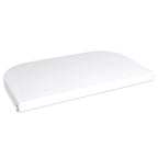 Stretchlaken Deluxe jersey til Boxspring XXL 89 x 50 cm hvit - forfra