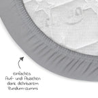Stretchlaken Deluxe i jersey for sidoseng Original 43 x 81 cm - Babybay