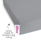 Stretchlaken Deluxe i jersey for sidoseng Original 43 x 81 cm - Babybay