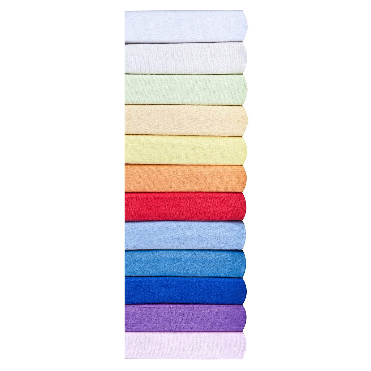 Stretchlaken i flanell bomull 60x120–70x140 cm bakside