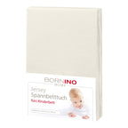 Stretchlaken i jersey bomull 60x120–70x140 cm bakside