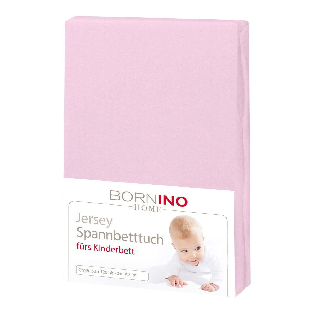 Montert Stretchlaken i jersey bomull 60x120–70x140 cm på barnemadrass