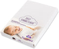 Stretchlaken jersey hvit 60x120 + 70x140 cm opptil 15 cm - Träumeland forfra