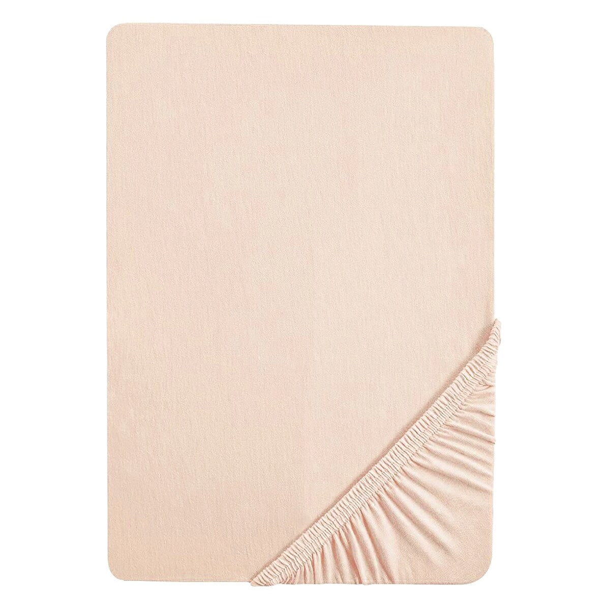 Stretchlaken i jersey økologisk bomull 60x120/70x140 cm bakside