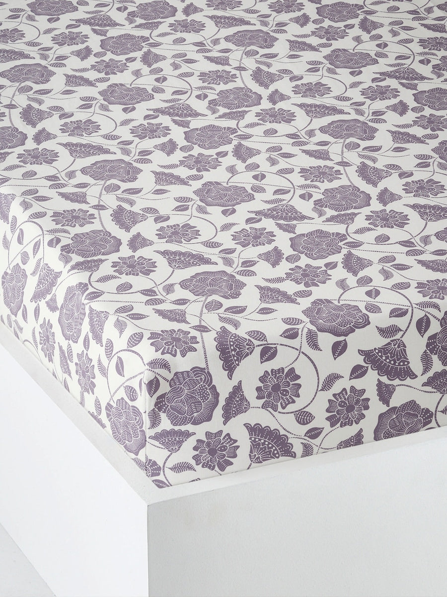 Stretchlaken for barn NORTH FOLK 90x140 cm bomull for barneseng
