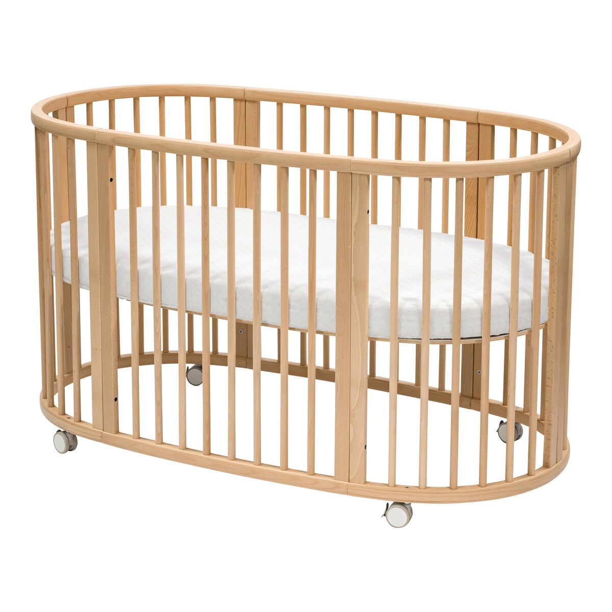 Stretchlaken Sleepi perkal bomull - Stokke detalj av stoff