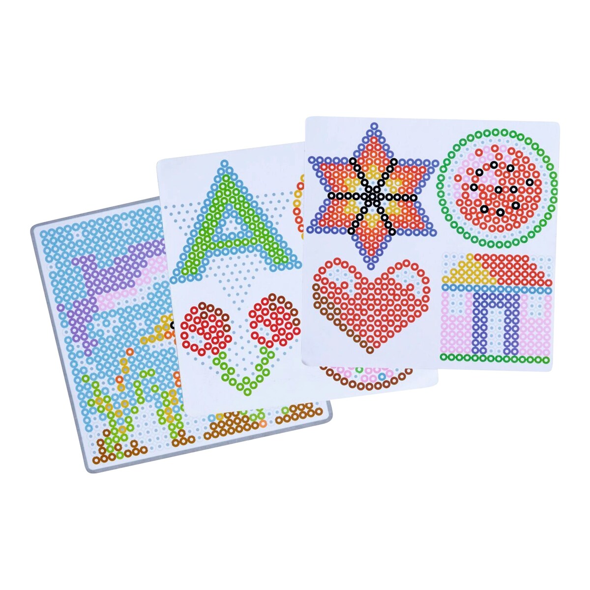 Strykeperlepenn fra siden med perler