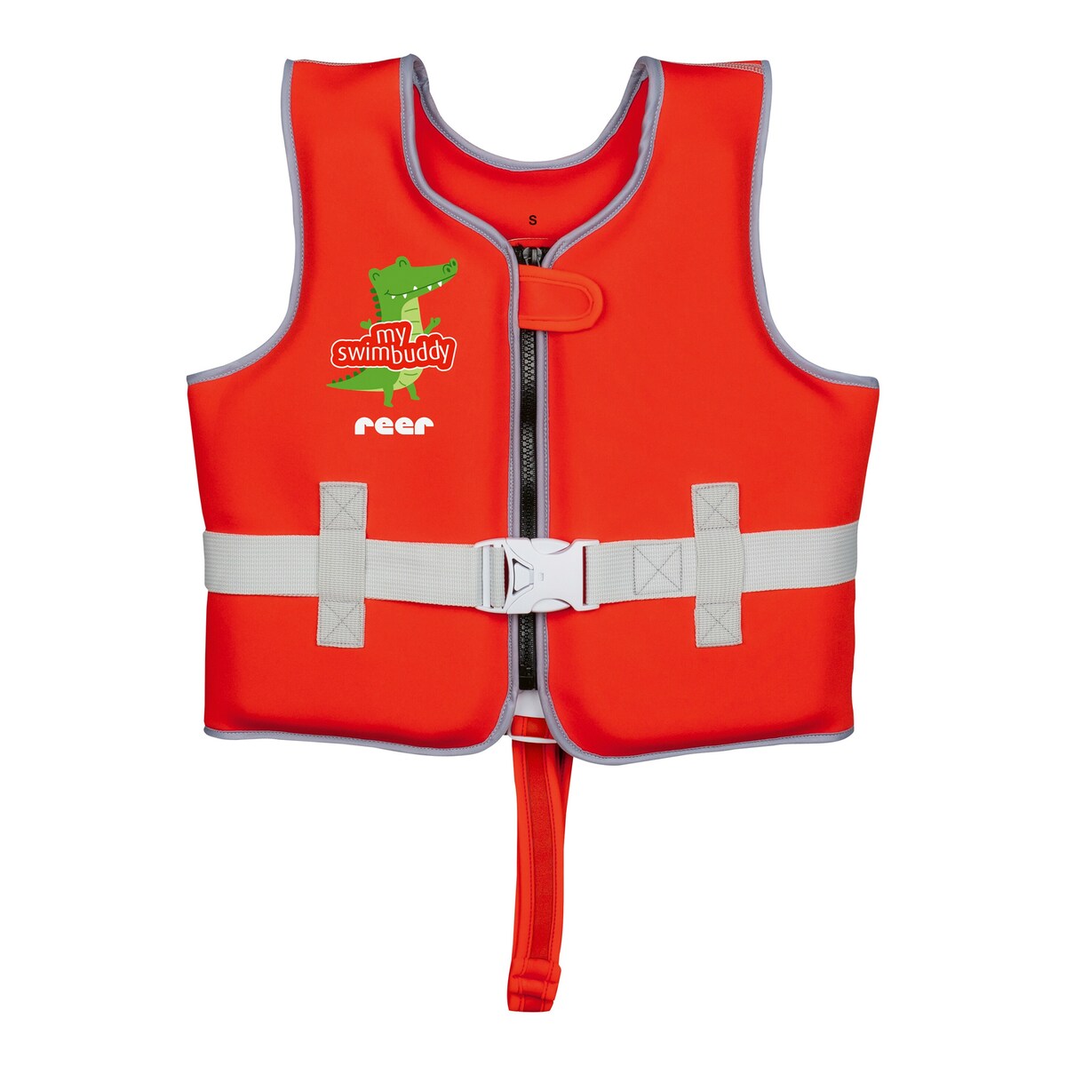 Svømmevest myswimbuddy neopren str. S 15-19 kg forfra