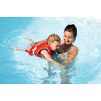 Svømmevest myswimbuddy neopren str. S 15-19 kg materiale nærbilde