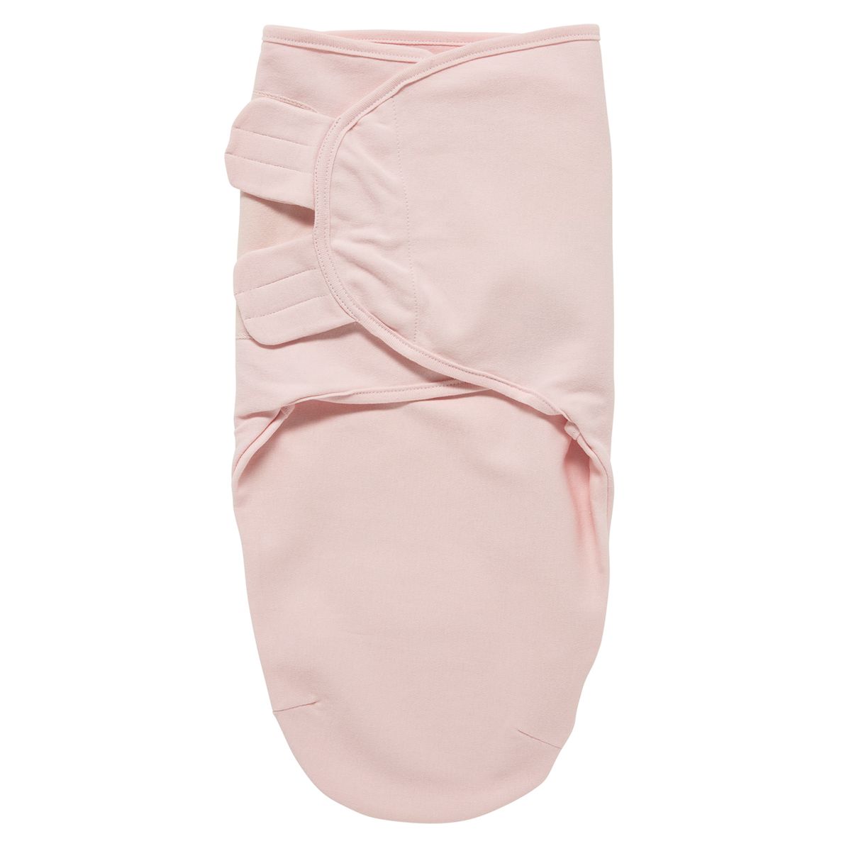 Svøpepose i bomullsjersey light pink 0-3 måneder - Meyco forfra