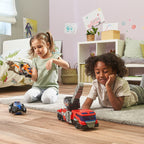 Switch & Go Dinos 3-i-1 Super-T-Rex med lys og lyd i bruk