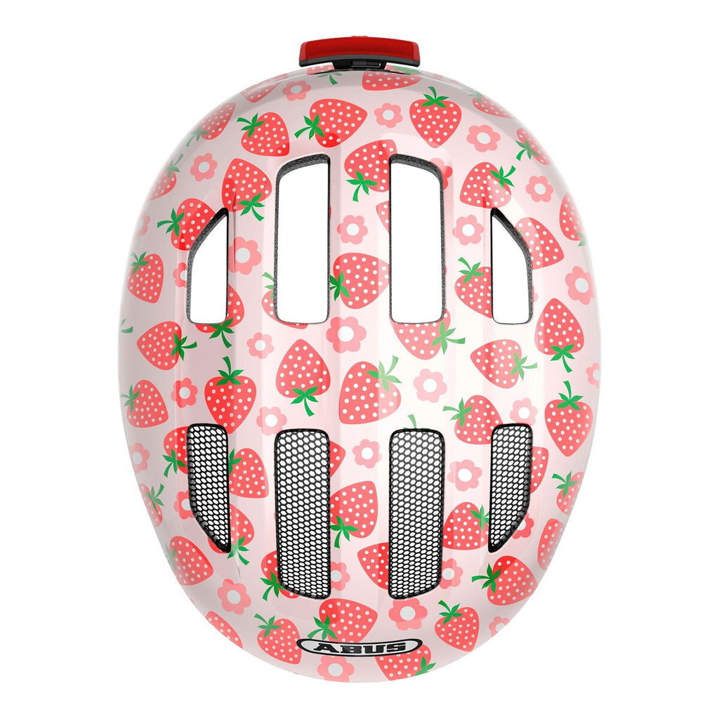 Sykkelhjelm Smiley 3.0 LED med In-Mold-teknologi for barn - ABUS