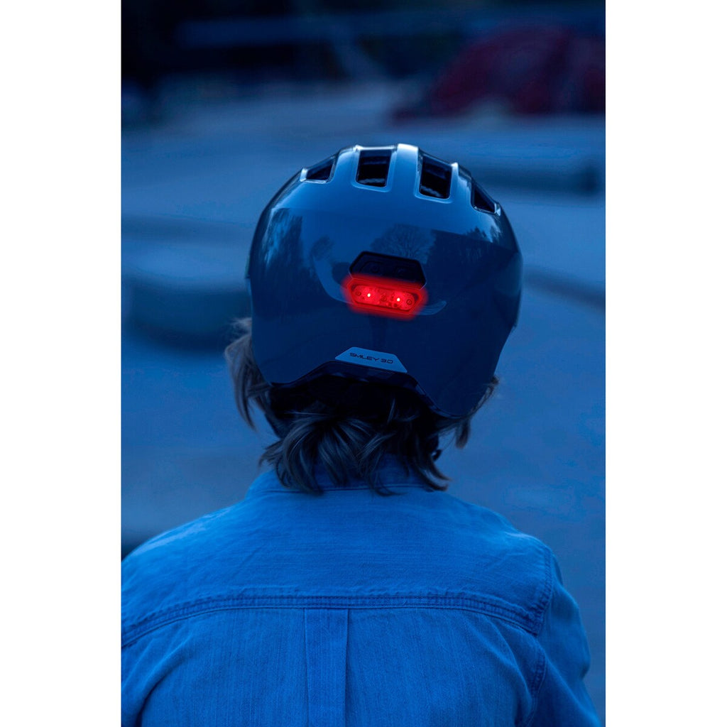 Sykkelhjelm Smiley 3.0 LED med In-Mold-teknologi for barn - ABUS