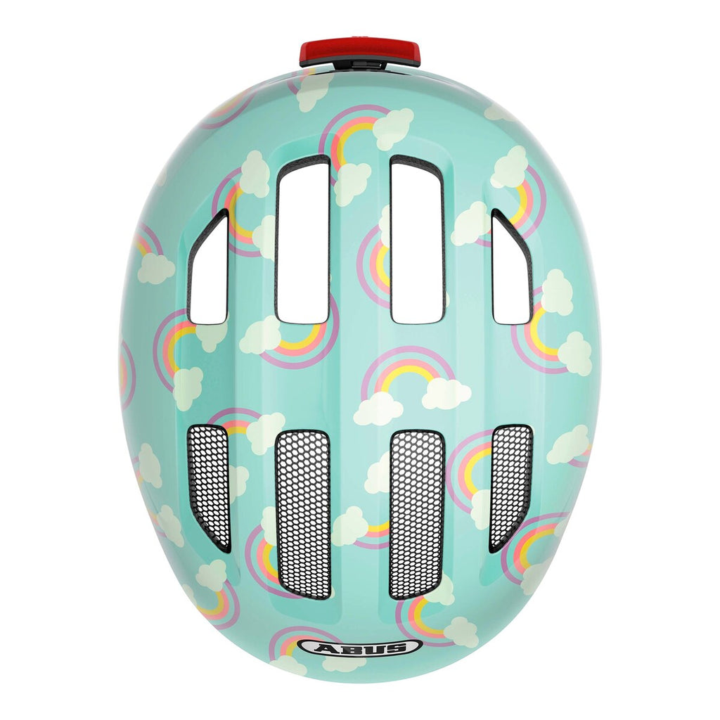 Sykkelhjelm Smiley 3.0 LED med In-Mold-teknologi for barn - ABUS