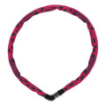 Sykkellås Steel-O-Chain™ Symbols med symbolkode 75 cm forfra