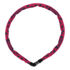 Sykkellås Steel-O-Chain™ Symbols med symbolkode 75 cm forfra