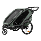 Sykkeltilhenger Bike N Walk for to barn fra 6 mnd - Hauck