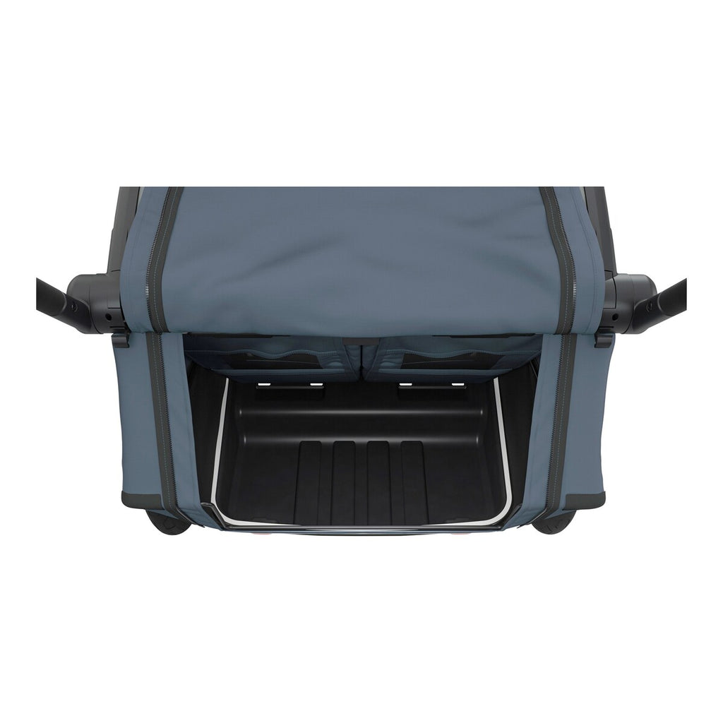 Samlet Sykkeltilhenger Chariot Cab2 for 2 barn sammenlagt