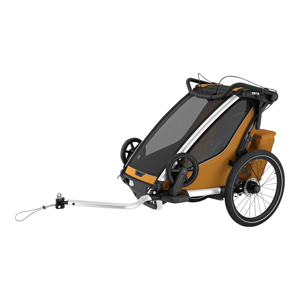 Sykkeltilhenger Chariot Sport 2 Single 2024 forfra