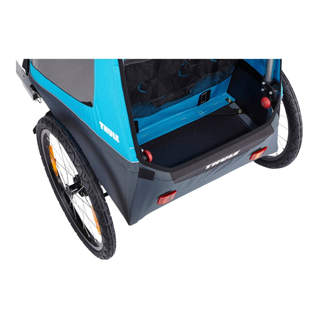 Sykkeltilhenger Coaster XT for 2 barn med regn- og insektbeskyttelse