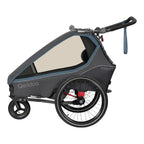 Sykkeltilhenger Kidgoo 1 jogger og buggy forfra