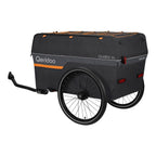 Sykkeltilhenger Qubee XL 220 liter sammenfoldet