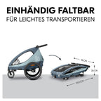 Sykkelvogn Dryk Duo Plus 2-i-1 bruk som buggy