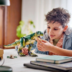 Montert T.Rex 31151 dinosaur byggesett med dinosaur-egg