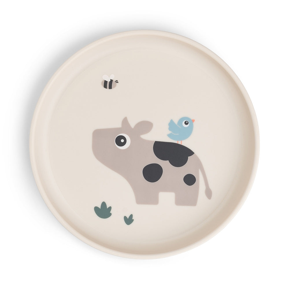 Tallerken Foodie Tiny Farm BPA-fri PP forfra