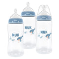 Tåteflasker i plast First Choice Plus 3-pak 300 ml str. M - Nuk for trygg mating
