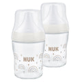 Tåteflasker i glass Perfect Match 2-pak 120 ml str. S - Nuk forside