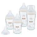 Tåteflasker i glass Perfect Match 4-pack 120 og 230 ml - Nuk forfra