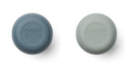 Tåtekopp Ellis 2-pack silikon 230 ml whale blue mix detalj av tut