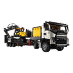 Technic Volvo FMX lastebil med EC230 Electric beltegraver bakside
