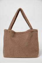 Teddy mammaveske brun 58x42 cm Øko-Tex forfra