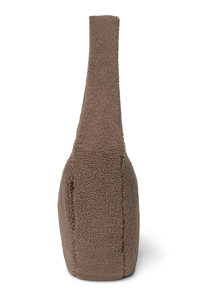 Teddy skulderveske brun 48x36 cm Studio Noos detalj