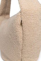 Teddy skulderveske ecru 48x36 cm Studio Noos montert