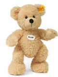 Teddybjørn Fynn 28 cm beige, vaskbar - Steiff forfra