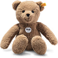 Teddybjørn Papa 36 cm tobakksbrun i teddyfleece forfra